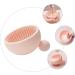 Housoutil 1pc Silicone Scrub Pad Make up Kit Silicone Makeup Applicator Brush Washing Dryer Cleaner Cosmetic Cleaning Scrubber Makeup Cleaning Pad Silicone Brush Silica Gel Makeup Brush 7x6.5cm Pink - Buy Online on GoSupps.com