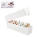 YUYTE Nail Drill Holder Nail Drill Storage Box Dustproof Stand Displayer Organizer Container 30 Holes for Beauty Salon and Household (No Drill)