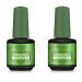Nail Polish Remover Remove Gel Nail Polish Within 2-3 Minutes - Quick & Easy Polish Remover - No Need For Foil Soaking Or Wrapping 0.5 Fl Oz(Green-pack of 2) Green-2