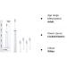 Mitimi Rechargeable Electric Toothbrush with 40000VPM | 5 Modes, Smart Timer, IPX7 Waterproof | Includes 5 Brush Heads | Sonic Toothbrush for Adults - White - Buy Online on GoSupps.com
