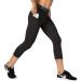ABTIOYLLZ Men's 3/4 Compression Pants 3 Pack - Running Capri Tights with Pocket - Medium - Buy Online on GoSupps.com