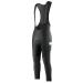 CEROTIPOLAR Thermal Fleece Cycling Pants Bibs Pants Bicycle Bibs Pants for Autumn and Cold Winter Black S