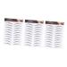 PLAFOPE Eyebrow Sticker 3 Sheets Waterproof Eyebrow Stickers Makeup Tools False Peel Fake Eyebrow Stickers Cosmetic