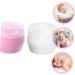 VICASKY Lot de 2 houppes lisses en peluche pour b b - Pompon poudre pour b b - Pour de - R cipient vide pour le corps - moelleux - Poudre - Conteneur PP - Buy Online on GoSupps.com