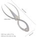 1:1.618 Mean Ratio Calipers Three Point Positioning Balance Caliper for Eyebrow Makeup Tattoos Art Work Design Caliper for Eyebrows - Buy Online on GoSupps.com
