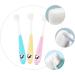 ULTECHNOVO 3pcs Manual Toothbrush Set - Small Head Child Training Brushes for Effective Cleaning - Buy Online on GoSupps.com
