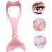 WOFASHPURET Mascara Brush Eyeliner Brush Lash Shield Eye Makeup Tool Mask Applicator Women Silicone Eyeliner Aid 15X5.7CM Pink - Buy Online on GoSupps.com