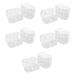 Solustre pack with 20 pieces of contact lens container Contact lens holder Sweet contact case glasses box glasses case portable lens carrier organizers for contact lenses cosmetics