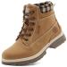 ANJOUFEMME Womens Hiking Snow Winter Boots 6 19-spring-yellow