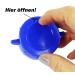 Medi-Inn Tablet Mortar Blue | 10-Piece Tablet Crusher with Storage Compartment | Essential for Easy Tablet Crushing - International Shipping Available - Buy Online on GoSupps.com
