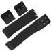 Ciieeo 24-Piece Adjustable Extensions & Wigs Hook Adapter Tapes Comfortable Stretchy Accessories for Women | Size 2x3pcs Black - Buy Online on GoSupps.com