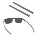 BlazerBuck Replacement Ear Socks for Oakley Tincup OX3184 / Tincup 0.5 OX5099 Glasses Grey
