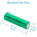 Tenergy AA 1.2V NiMH 2000mAh Flat Top Rechargeable Batteries - 10 Pack | International Shipping Available - Buy Online on GoSupps.com