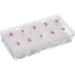 Nail products nail piece storage empty box 1000 pieces translucent digital nail piece anti falling empty box jewelry rack - Buy Online on GoSupps.com