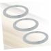 Alipis Cup Seal Ring 3pcs Seal Ring Insulated Cup Bottle Lid Ring Sealing Gaskets Sealing Ring Airtight Cup re-usable 5.4X4X0.35cm White - Buy Online on GoSupps.com
