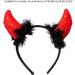 hgnxa Ox Horn Halloween Headband for Womens Girls Daily Wearing Halloween Party Fancy Dress Cosplay Hair Accessories Nurse Hat Headband - Buy Online on GoSupps.com