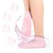 Moisturizing Booties & Heel Cuffs - 1 Pair Foot Spa Socks with Beauty Cream Lotion for Soft Feet - Buy Online on GoSupps.com