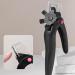 POFET False Nail Tip Professional Adjustable Artificial Nail Trimmer Nail Catcher Trimmer with Turntable for Different Nail Shapes Black - Buy Online on GoSupps.com