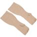 Knee Long Compression Stockings 23-32 mmHg for Varicose Veins & Edema - Supportive Nursing Stockings for Men & Women (4XL) - Buy Online on GoSupps.com