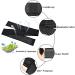 Adjustable Black Large Calf Compression Sleeve for Pain Relief & Shin Splint Support - Buy Online on GoSupps.com