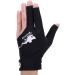 Billiard Shooters Carom Pool Snooker Cue Sport Glove - Black, Large-X-Large - Left Hand Fit for Men and Women - Buy Online on GoSupps.com