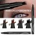 Ziborn Microblade Brow Pen - Waterproof 4-Tip Professional Eyebrow Definer (Brown) - Buy Online on GoSupps.com