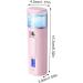 Mist Sprayer - Portable Nano Mist Sprayer with Skin Analysis - Hydrating USB Rechargeable Face Steamer for Eyelash Extensions Face Face Hydration Dyeulget Pink - Buy Online on GoSupps.com