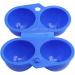 GLEAVI 6 Pcs Eggs 2 Grids Egg Case for Bbq Snap Lock Egg Holder for Fishing Barbecue Storage Box Travel As Shownx3pcs Mx3pcs - Buy Online on GoSupps.com