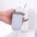 Portable Digjobk Toothbrush Mug & Travel Box Set - White Tooth Cup for Toothpaste Storage - Buy Online on GoSupps.com