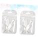 FRCOLOR Set of 3 Manicure Fibre Acrylic Nails Silk Fibres Manicure Tools Gel Kit for Nails Manicure Kits Nail Extension White - Buy Online on GoSupps.com