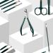 ZSLBMD Nail Clipper Set Home Cuticle Clipper Nail Clipper Groove Manicure and Pedicure Tool Light Grey Vert - Buy Online on GoSupps.com