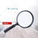 Handheld Reading Magnifier Magnifying Mirror Magnifying Glass Reading Handheld Magnifying Glass Lens High Clarity Large Portable Reading Magnifier for Books Newspapers Hobbies and Crafts - Buy Online on GoSupps.com