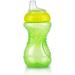 Nuby No-Spill Easy Grip Cup 10 Ounce (Red/Green/Orange) 3 Pack Multi (539856) - Buy Online on GoSupps.com