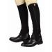 TuffRider Grippy Nubuck Half Chaps XLarge Black Black Small