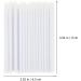 PLAFOPE 100pcs Disposable Eyeliner Brush Makeup Eyeliner Wand Cosmetic Eye Wands Make up Kit White 9x6.5cm White - Buy Online on GoSupps.com