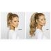 Felendy 18 Curly Straight Ponytail Extension - Ash Blonde & Light Brown Wrap Around Hairpiece for Women - Buy Online on GoSupps.com