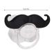 Funny Cartoon Lip-Beard Pacifier for Babies | Cute Mini Bearable Design | Food-Grade Silicone & Dust-Proof Cover - Buy Online on GoSupps.com