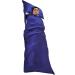 Purple Blue 100% Pure Mulberry Silk Single Sleeping Bag Liner Travel Sheet Sleepsack 83"x33" - Buy Online on GoSupps.com