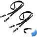Vklopdsh 40 x Lanyard for Masks & Glasses Anti-Lost Neck Strap for Unisex Women Men Kids Black - Buy Online on GoSupps.com