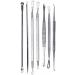 HAPINARY 14 Pcs Extractor Tools Blackhead Extractor Blackhead Removal Tool Comedone Extractor Silver - Buy Online on GoSupps.com