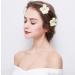 12Pcs White Hawaiian Plumeria Flower Hair Clip Set - Foam Hair Pins for Beach Wedding Party (2.4 Inch) - Buy Online on GoSupps.com