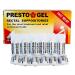 Presto Gel - Natural Hemorrhoid Rectal Suppositories - Rapid Hemorrhoid Treatment and Relief from Itching, Swelling, Burning and Discomfort - Pack of 12