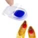 Cushion Pads Heel Grips for Women - GEL Shock Absorption Shoe Lift for Heel Spurs & Cracked Heels | Comfortable Daily Wear (Blue Medium - Buy Online on GoSupps.com