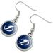 Tampa Bay Lightning Logo Drop Earrings - Official NHL Team Merchandise - Buy Online on GoSupps.com