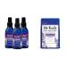 Dr Teal's Sleep Spray with Melatonin & Essential Oil Blend (Pack of 3) & Epsom Salt Soaking Solution Soothe & Sleep Lavender 3lbs