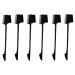 Housoutil 6pcs Smooth Eyelash Comb Brush Brow Brush Brow Comb Lash Separator Comb Mascara Hair Teasing Lobster Headbands Eyebrow Spoolie Hair Brush Men and Women Multipurpose