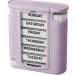 Weekly Pill Organizer | Simplify Your Medication Schedule | International Shipping Available - Buy Online on GoSupps.com