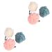NOLITOY 6 Pcs Bathroom Sponge Bath Sponge Body Scrubber Sponge Body Sponge Natural Dish Sponge Bath Ball Filter Bath Balls for Men Natural Loofa Shower Pouf Mesh Bath Ball Bath Flower