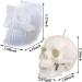 Large 3D Skull Silicone Mold Set for Candle & Soap Making - Halloween Party Supplies - Buy Online on GoSupps.com