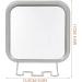 Zerodeko Shower Mirror - Fogless Travel Shaving Mirror with Suction Hook Holder - Buy Online on GoSupps.com